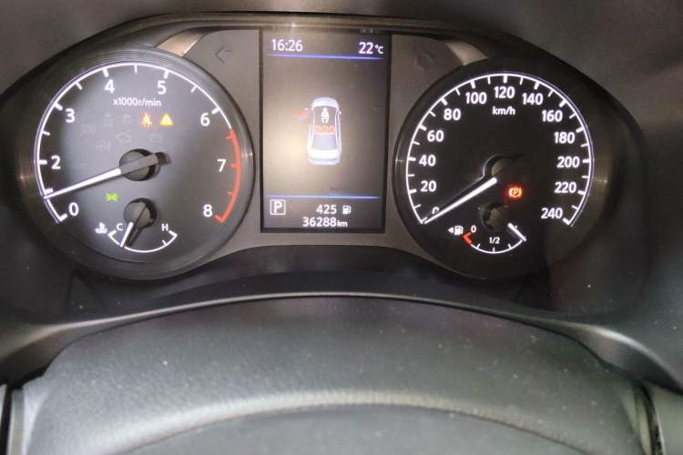 Used Nissan Teana 2021 2.0L XL Comfort Edition Odometer Close Up