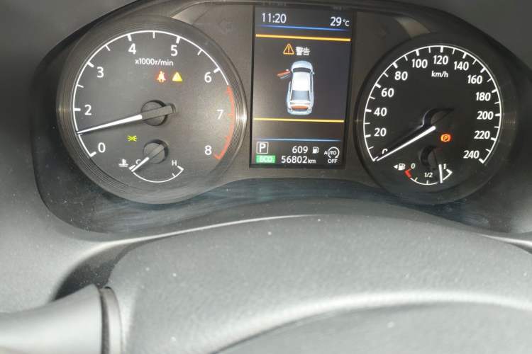 Used Nissan Teana 2021 2.0L XL Comfort Edition Odometer Close Up