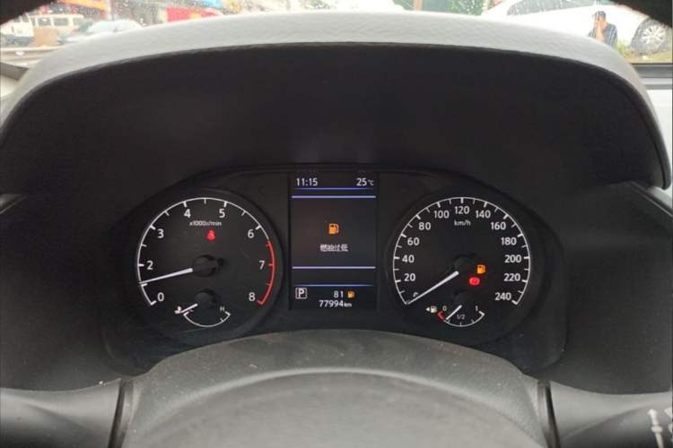 Used Nissan Teana 2021 2.0L XL Comfort Edition Odometer Close Up
