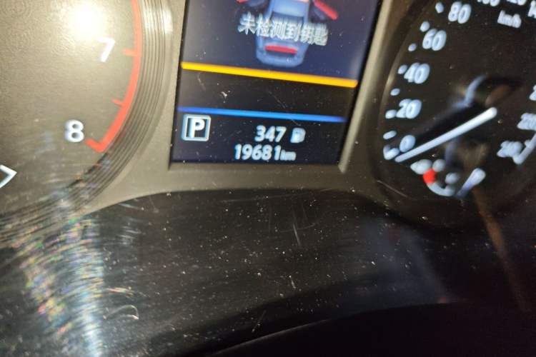 Used Nissan Teana 2021 2.0L XL Comfort Edition Odometer Close Up
