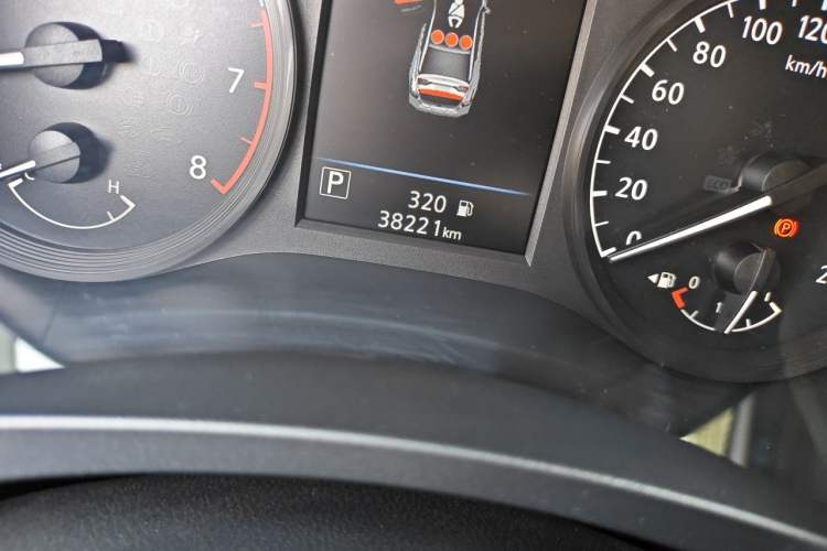 Used Nissan Teana 2021 2.0L XL Comfort Edition Odometer Close Up