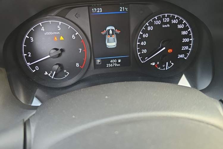 Used Nissan Teana 2021 2.0L XL Comfort Edition Odometer Close Up