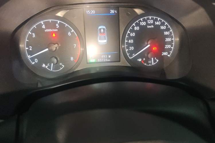 Used Nissan Teana 2021 2.0L XL Comfort Edition Odometer Close Up