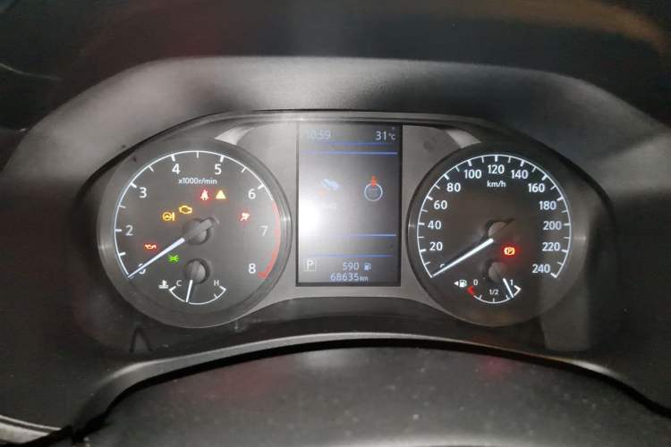 Used Nissan Teana 2021 2.0L XL Comfort Edition Odometer Close Up