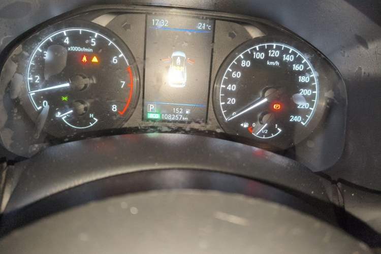 Used Nissan Teana 2021 2.0L XL Comfort Edition Odometer Close Up