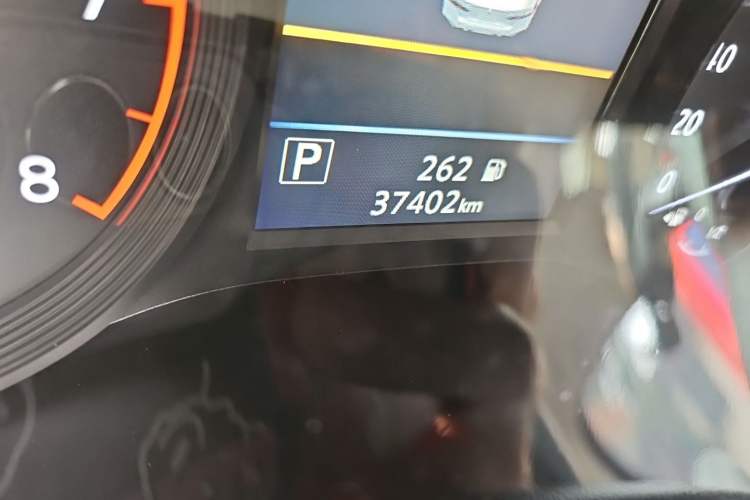 Used Nissan Teana 2021 2.0L XL Comfort Edition Odometer Close Up