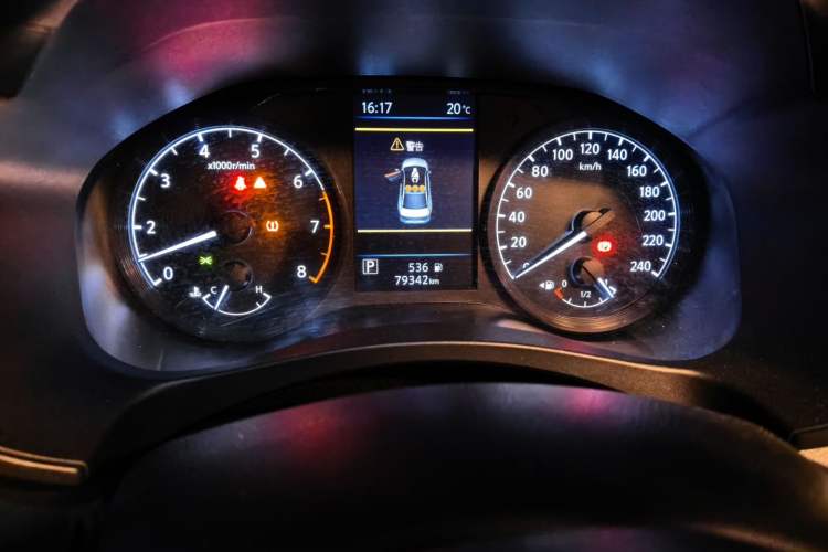 Used Nissan Teana 2021 2.0L XL Comfort Edition Odometer Close Up
