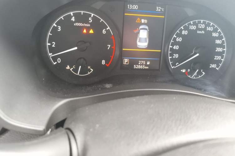 Used Nissan Teana 2021 2.0L XL Comfort Edition Odometer Close Up