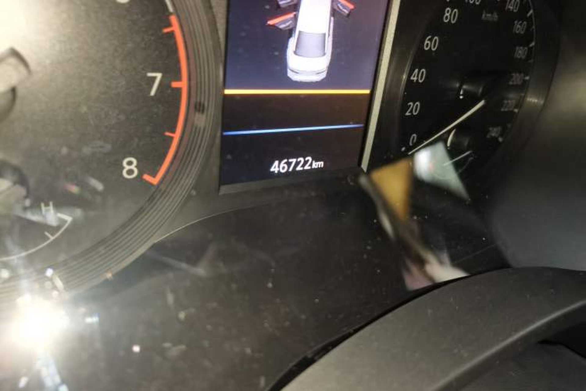Used Nissan Teana 2021 2.0L XL Comfort Edition Odometer Close Up