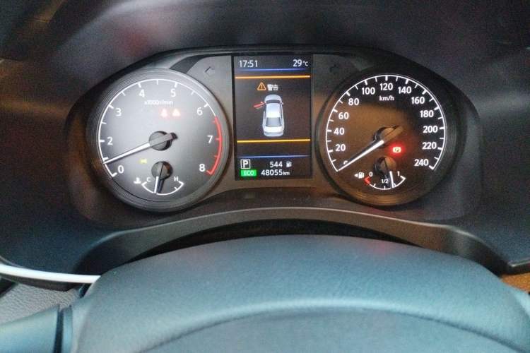 Used Nissan Teana 2021 2.0L XL Comfort Edition Odometer Close Up