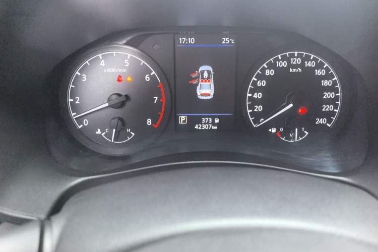 Used Nissan Teana 2021 2.0L XL Comfort Edition Odometer Close Up