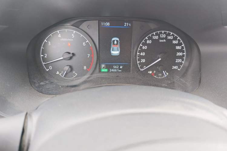 Used Nissan Teana 2021 2.0L XL Comfort Edition Odometer Close Up