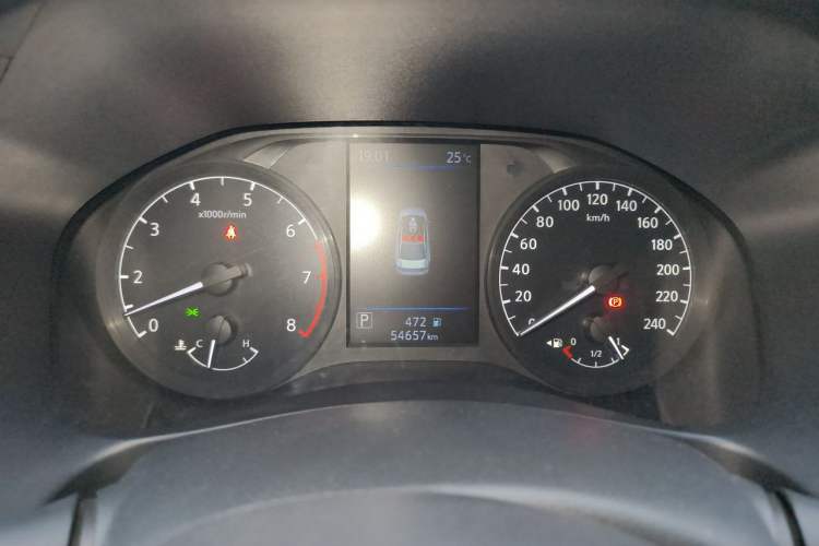 Used Nissan Teana 2021 2.0L XL Comfort Edition Odometer Close Up