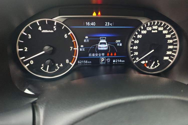 Used Nissan Teana 2021 2.0T XL Upper AD1 Smart Navigation Edition Odometer Close Up