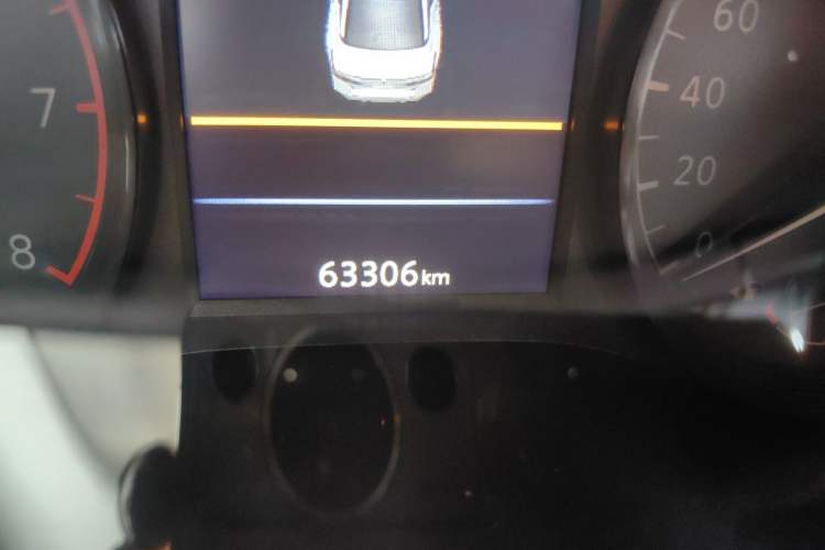 Used Nissan Teana 2021 2.0L XL Comfort Edition Odometer Close Up