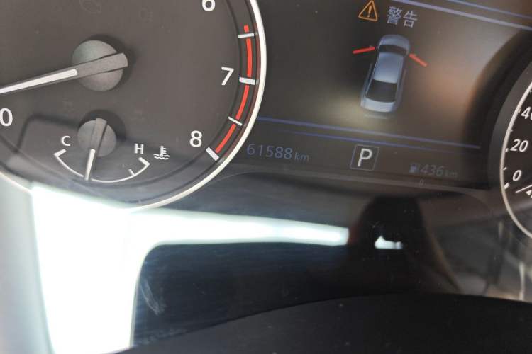 Used Nissan Teana 2021 2.0L XL Upper AD1 Smart Drive & Navigation Edition Odometer Close Up