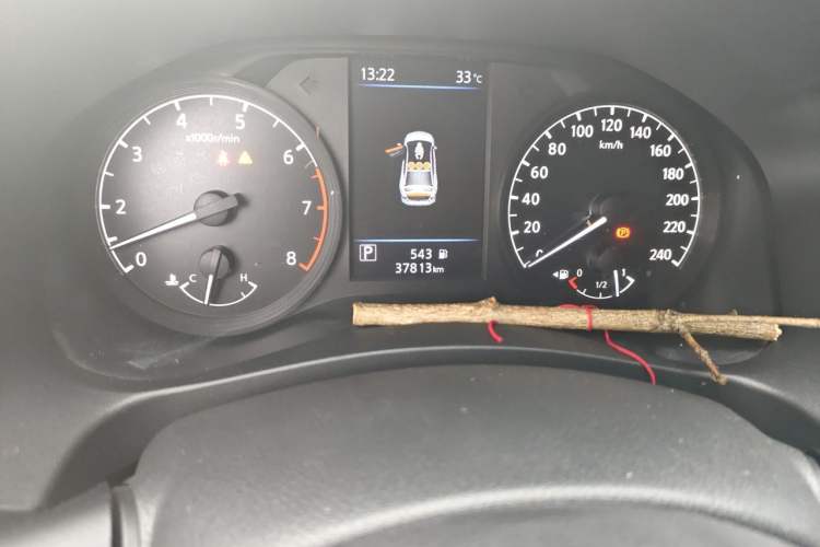 Used Nissan Teana 2021 2.0L XL Comfort Edition Odometer Close Up