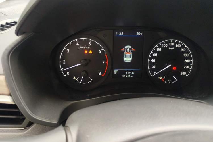Used Nissan Teana 2021 2.0L XL Comfort Edition Odometer Close Up