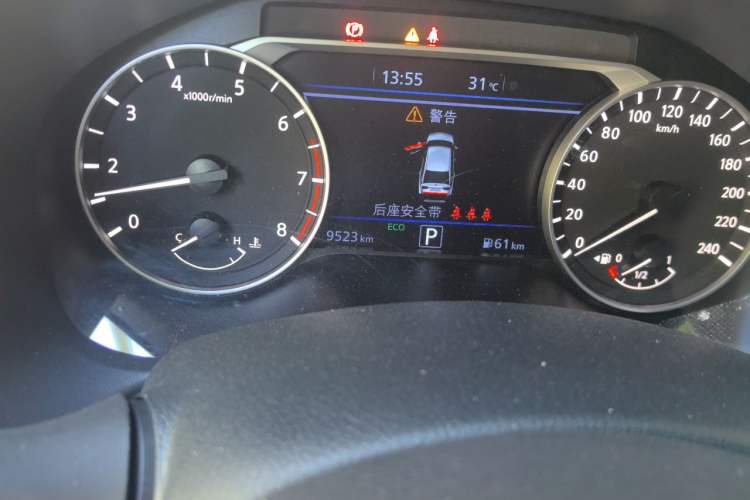 Used Nissan Teana 2022 2.0L XL-TLS Enjoyment Edition Odometer Close Up