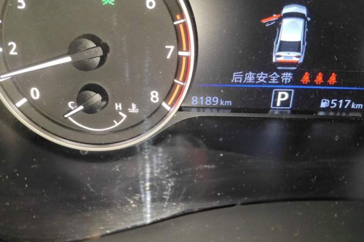 Used Nissan Teana 2022 2.0L XL-TLS Enjoyment Edition Odometer Close Up