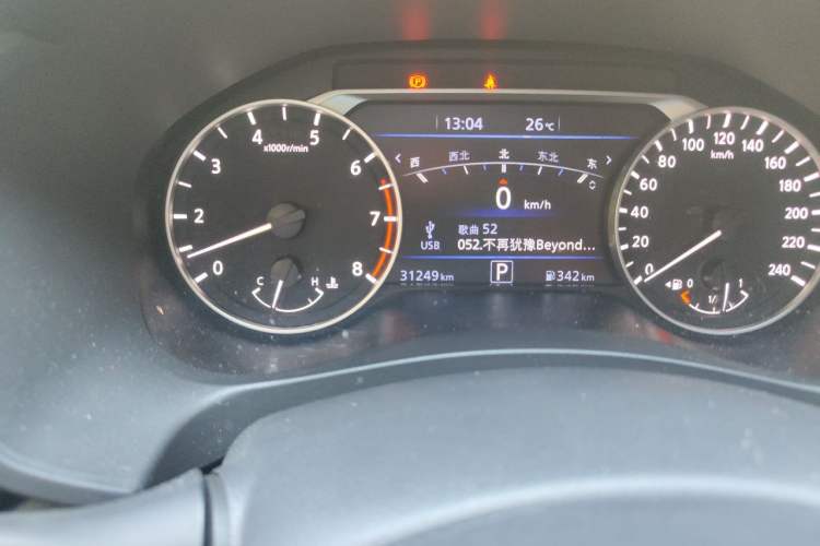 Used Nissan Teana 2022 2.0L XL-TLS Enjoyment Edition Odometer Close Up