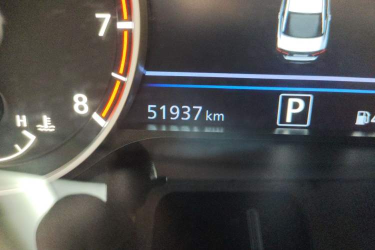 Used Nissan Teana 2022 2.0L XL-TLS Enjoyment Edition Odometer Close Up