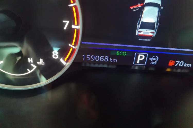 Used Nissan Teana 2022 2.0L XL-TLS Enjoyment Edition Odometer Close Up