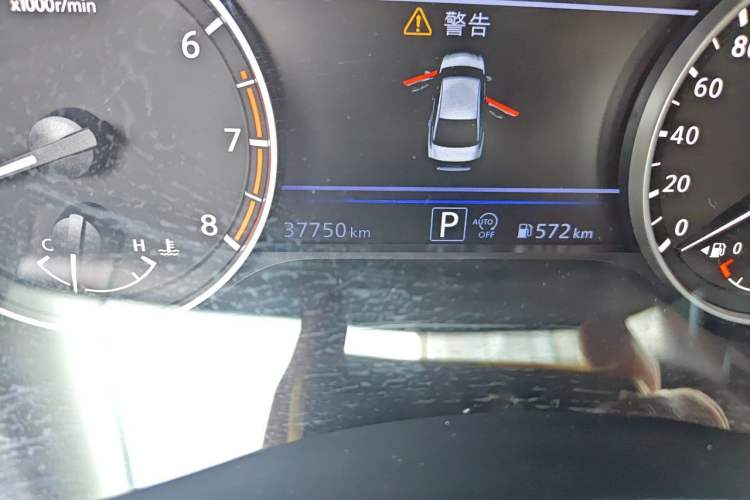 Used Nissan Teana 2022 2.0L XL-TLS Enjoyment Edition Odometer Close Up