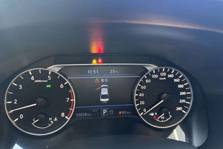 Used Nissan Teana 2022 2.0L XL-TLS Enjoyment Edition Odometer Close Up