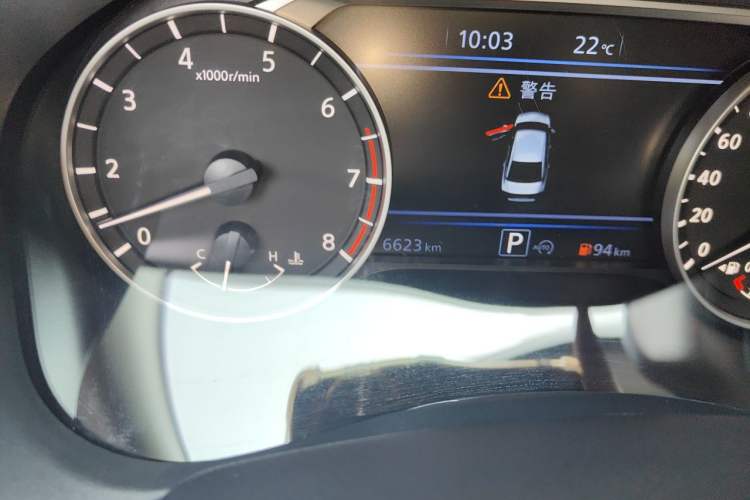 Used Nissan Teana 2022 2.0L XL-TLS Enjoyment Edition Odometer Close Up