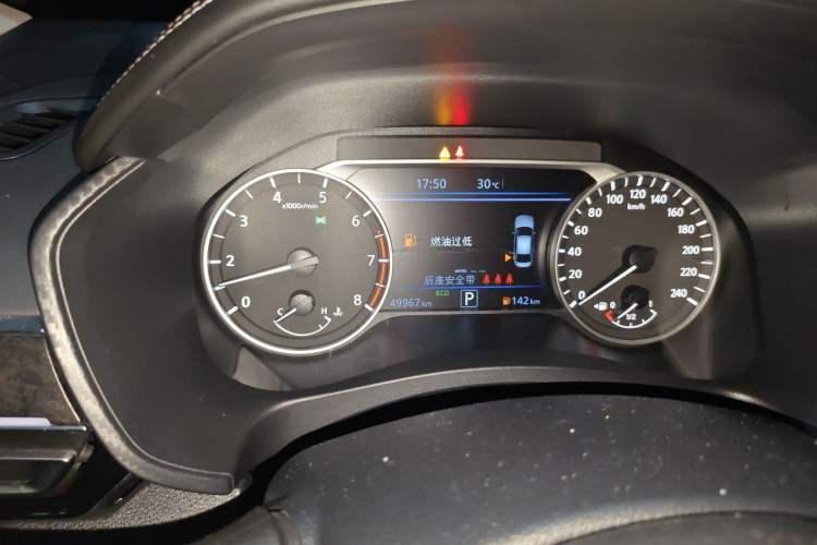 Used Nissan Teana 2022 2.0L XL-Upr Enjoyment Edition Odometer Close Up