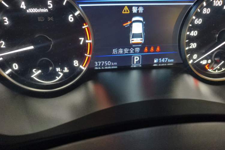 Used Nissan Teana 2022 2.0L XL-TLS Enjoyment Edition Odometer Close Up