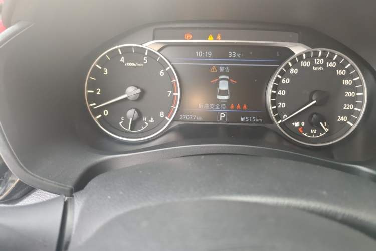 Used Nissan Teana 2022 2.0L XL-TLS Enjoyment Edition Odometer Close Up