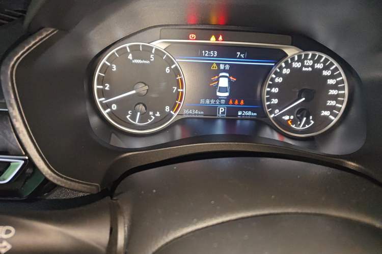 Used Nissan Teana 2022 2.0L XL-TLS Enjoyment Edition Odometer Close Up