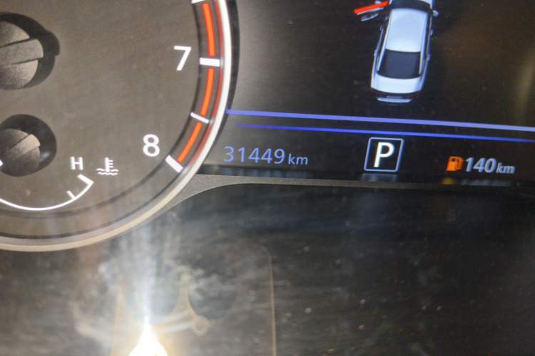 Used Nissan Teana 2022 2.0L XL-TLS Enjoyment Edition Odometer Close Up