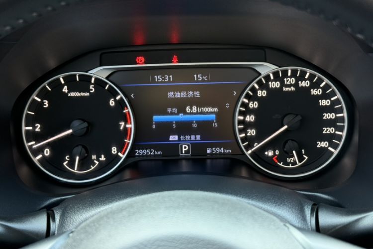 Used Nissan Teana 2022 2.0L XL-TLS Enjoyment Edition Odometer Close Up