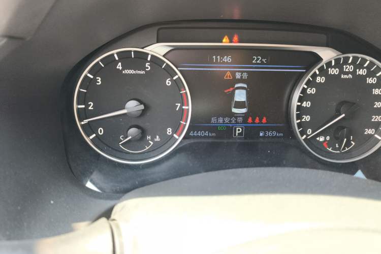 Used Nissan Teana 2022 2.0L XL-TLS Enjoyment Edition Odometer Close Up