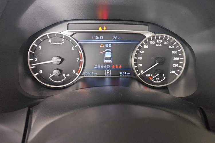 Used Nissan Teana 2022 2.0L XL-TLS Enjoyment Edition Odometer Close Up