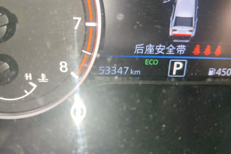 Used Nissan Teana 2022 2.0T XL Enjoyment Edition Odometer Close Up