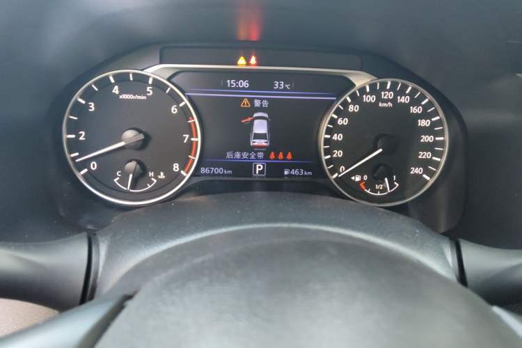 Used Nissan Teana 2022 2.0L XL-TLS Enjoyment Edition Odometer Close Up