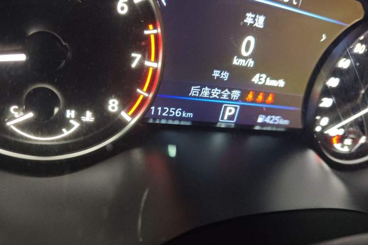 Used Nissan Teana 2022 2.0L XL-TLS Enjoyment Edition Odometer Close Up