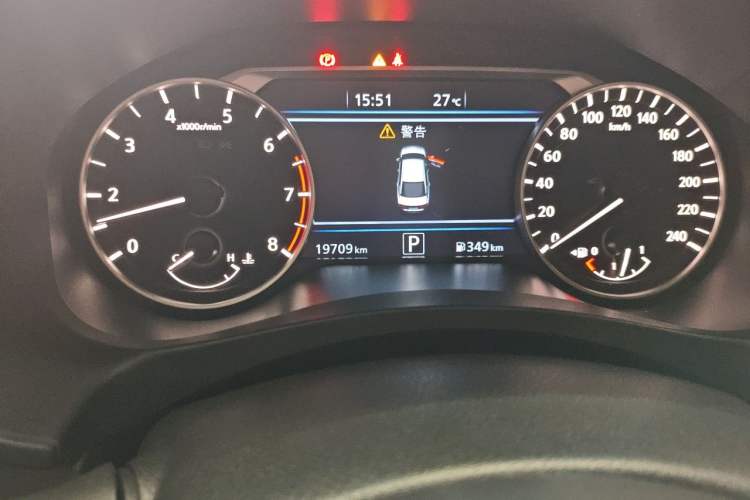 Used Nissan Teana 2022 2.0L XL-TLS Enjoyment Edition Odometer Close Up