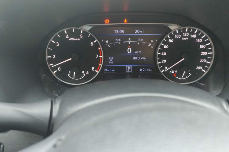 Used Nissan Teana 2022 2.0L XL-TLS Enjoyment Edition Odometer Close Up