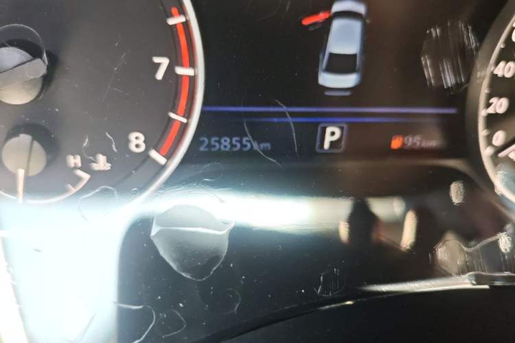 Used Nissan Teana 2022 2.0L XL-Upr Enjoyment Edition Odometer Close Up