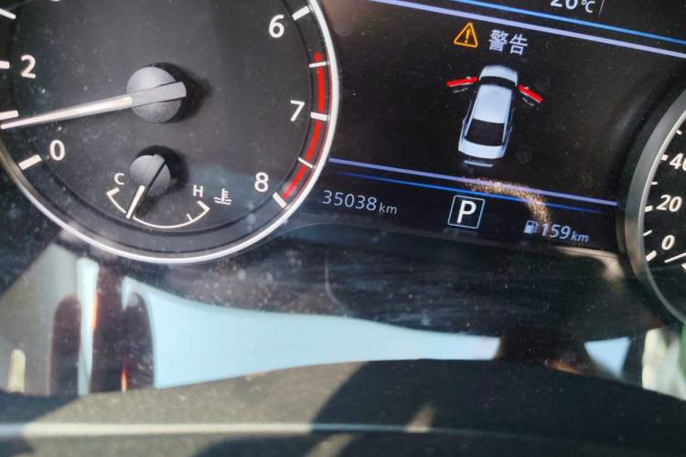 Used Nissan Teana 2022 2.0L XL-TLS Enjoyment Edition Odometer Close Up
