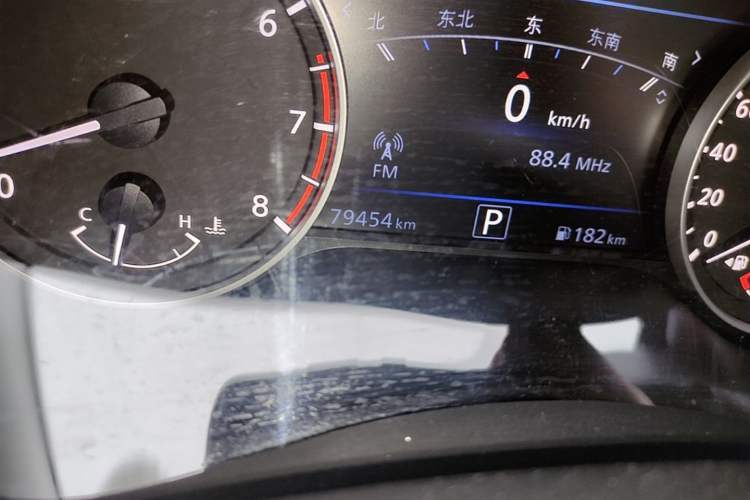Used Nissan Teana 2022 2.0L XL-TLS Enjoyment Edition Odometer Close Up