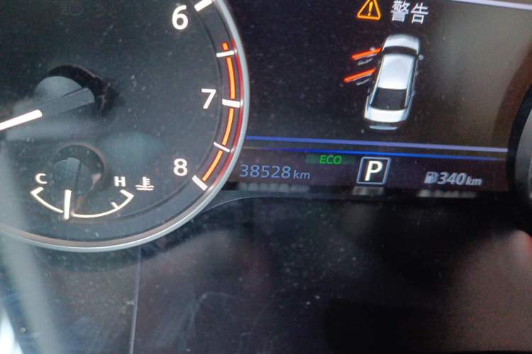 Used Nissan Teana 2022 2.0L XL-TLS Enjoyment Edition Odometer Close Up