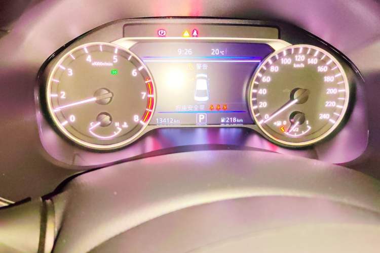 Used Nissan Teana 2022 2.0L XL-TLS Enjoyment Edition Odometer Close Up