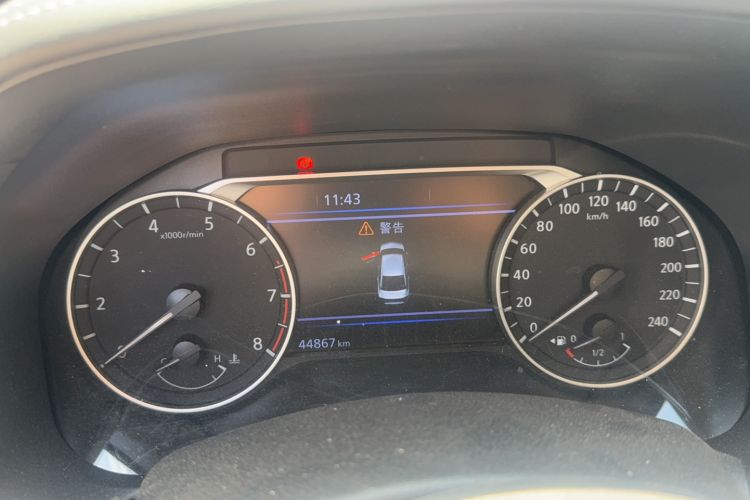 Used Nissan Teana 2022 2.0L XL-Upr Enjoyment Edition Odometer Close Up