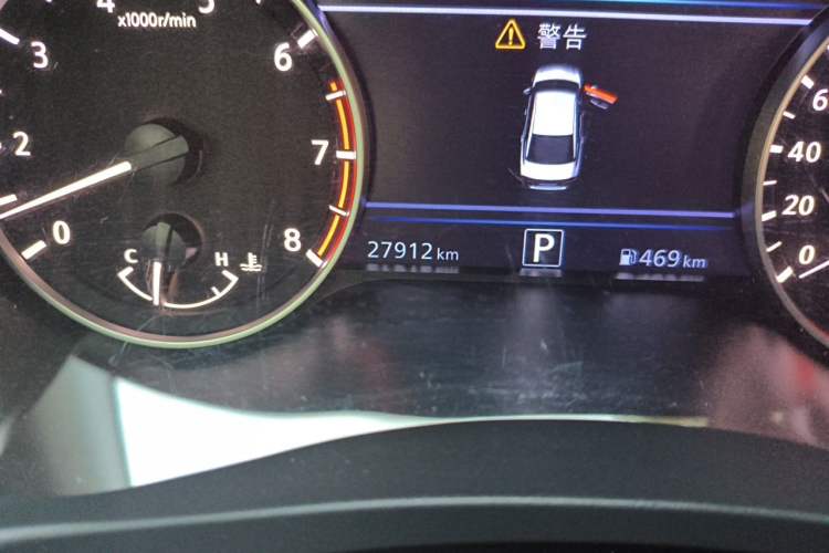Used Nissan Teana 2022 2.0L XL-Upr Enjoyment Edition Odometer Close Up